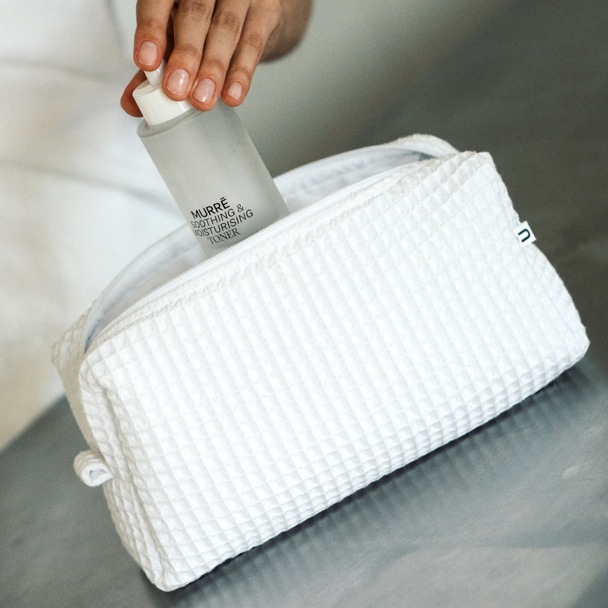 WAFFLE COSMETIC BAG